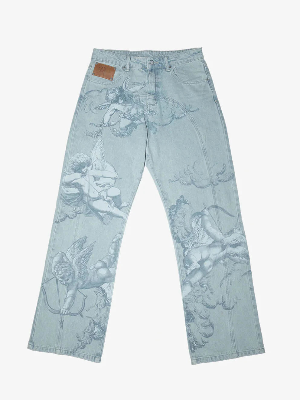 'CUPIDO' WASHED BAGGY JEANS